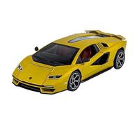 Modello di Auto Finito 1:24 per Lamborghini Countach LPI 800-4 Replica Miniatura Un Modello Auto in Lega Che Simula Gli Ornamenti Una Berlina Veicoli Motore(Yellow)