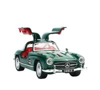 Modello di Auto Finito 1:32 for Mercedes-Benz 300SL Retro Vintage Car Collection Ornamenti Modello di Auto Statica di Lusso Veicoli Motore(Green)