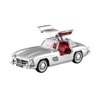 Modello di Auto Finito 1:32 for Mercedes-Benz 300SL Retro Vintage Car Collection Ornamenti Modello di Auto Statica di Lusso Veicoli Motore(Silver)