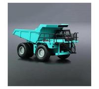 Modello di auto giocattolo in lega pressofusa in scala 1/60, escavatore, autocarro con cassone ribaltabile, ingegneria, costruzione, veicolo, collezione, batteria non inclusa(Blue)