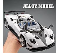 Modello di auto in lega di lusso, decorazioni uniche per console centrale di auto, ornamenti divertenti di fascia alta, modello in lega squisita, regalo di compleanno