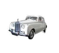 Modello Di Auto In Lega Di Simulazione Di Auto D'epoca Bianca Del 1960 Per:Die Cast 1/43