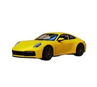 Modello Di Auto In Lega, Modello Di Auto In Metallo Pressofuso, Scala 1:24, Per Porsche 911 Carrera 4S(Yellow)