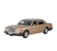 Modello di auto in lega Rolls-Royce Silver Spur III del 1994 in scala 1:32: una classica berlina di lusso britannica in esposizione statica.(Yellow)