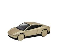 Modello Di Auto In Lega Tesla Cybercab In Scala 1:32 Regalo Di Compleanno Per Ragazzi Oggetti Da Collezione(Gold)