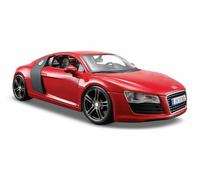 Audi R8 V10 Plus 2015 Grigio Metallizzato Modellino Auto 1:24 Maisto