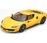 Ferrari 296 Gtb Giallo Modellino Auto 1:18 Bburago