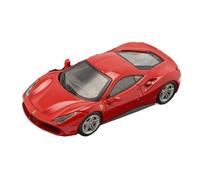 Modello Di Auto In Miniatura Coupé Rossa Per Ferrari 488 GTB 2015 In Scala 1:43, Oggetto Da Collezione