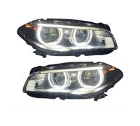 Modello di auto Lampada frontale compatibile for fari BMW F10 2011-2017 520i 525i 530i F18 Proiettore fari DRL Accessori for auto(14-17_NO AFS)