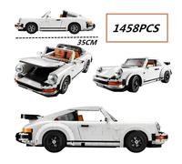 Modello di Auto Legoing 10295 Hot Toys Tecnico Retro Building Blocks Set Gara Cl