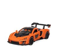 Modello Di Auto Pressofusa In Lega, Scala 1:32, Per McLaren Senna Decorazione(Orange)