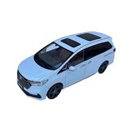 Modello Di Auto Pressofusa In Scala 1:18 Honda Odyssey Hybrid Hybrid Electric Vehicle (HEV) In Esposizione Statica