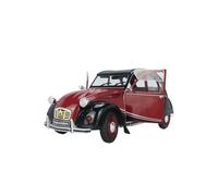 Modello Di Auto Retrò Nostalgica In Lega A Doppia Apertura Per Citroen 2 CV 6 Charleston 1982 Scala 1:18 Veicolo Da Collezione
