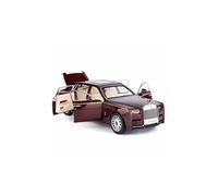 Modello di auto Rolls-Royce Phantom 1/24, auto giocattolo in lega di zinco con suono e luce per bambini,