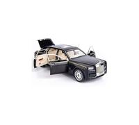 Modello di auto Rolls-Royce Phantom in lega di zinco, modello 1/24, con retromarcia, suono e luce, per