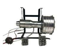 Modello di azionamento Turbofan smontabile in lega di alluminio | I livelli di compressore smontabili consentono di esaminare singolarmente la ventola, la guida e la turbina.