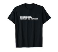 Modello di Business Sarcastico Arbitraggio Satira Design Maglietta