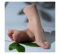 Modello di calcio Manichino for piedi in silicone di grandi dimensioni con tutte le ossa, dei scheletriche simulate, caviglia for esposizione scarpe e calzini, taglia 50 Visualizza l'art(One Pair)