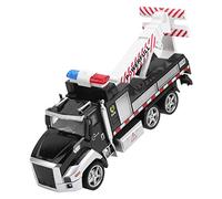 Modello di Camion di Pattuglia, Auto Giocattolo, Resistente per la Decorazione e la Collezione di Amanti del Modello (Crane di rimorchio della polizia)