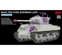 Modello Di Campo Rye 5132 1/35 M4A3 SHERMAN 76W VVSS Versione Standard Tardiva