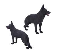 Modello di Cane in Plastica Giocattolo Educativo Ad Alta Simulazione per Bambini, Modello Animale Non Tossico per la Decorazione Dell'aula, 8 X 2,5 X 6,1 Pollici