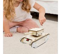 Modello di carro armato fai da te, puzzle 3D, giocattolo artigianale da