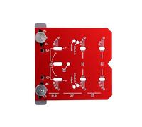 Modello di cerniera rossa multifunzione da 35 mm con margine regolabile e design per montaggio su armadietti modello di posizionamento cerniera regolabile