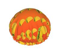 Modello di cibo Divertente Cuffia Da Doccia Per Gli Uomini Cap Donne Riutilizzabile Impermeabile Lungo Spessa Cura Dei Capelli Brevi Bambini