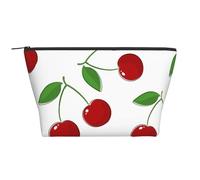 Modello di ciliegia dolce, Borsa da toilette Borsa per trucco Borsa per cosmetici Borsa da toilette da viaggio portatile