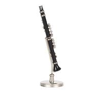 Modello di Clarinetto In Miniatura, Display per Decorazioni per Decorazioni per Figurine da Tavolo