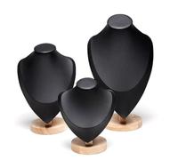 Modello di collana gioielli 1 pezzo Per Esposizione di Bracciali e Anelli | Busto Mostra Espositore Pendenti Portamanichino Organizzatore