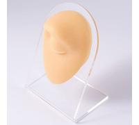 Modello di corpo in silicone for pratica di piercing del tatuaggio - 5 pezzi di display for parte del corpo umano, orecchio, naso, labbra, ombelico, lingua, strumento di allenamento(Skin Eye)