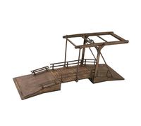 Modello di costruzione di ponti in legno in scala 1/72 fai da te per