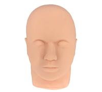 Modello di Cranio, Cuscinetto per Allenamento facciale in Silicone - Pelle del Viso - per Studenti di Medicina estetica, A, 23 cm