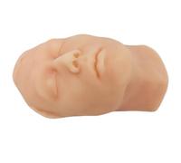Modello di Cranio, Cuscinetto per Allenamento facciale in Silicone - Pelle del Viso - per Studenti di Medicina estetica, D, 23 cm