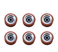 Modello di cuscinetto a rulli for asciugatrice da 6 pezzi, compatibile con Alliance, compatibile con Huebsch, compatibile con Speedqueen, compatibile con Ipso, No: 70298701P