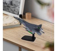 Modello di diecast in lega 1/72 Aereo da combattimento con base per il