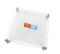 Modello di dimostrazione della linea di campo educativo Fisica Elettromagnetismo Esperimenti Euipment per i laboratori scolastici Strumento di dimostrazione sul campo