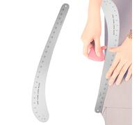 Modello di disegno di Curvy Lineal-Pattern, modello di disegno | Linea curva in alluminio per designer, sartoria, sartoria, artigianato, diseo d'arte, architettura, quilten, schizzo