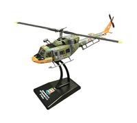 Modello di elicottero pressofuso in scala 1/100 con base per tavolo porta TV