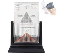 Modello Di Esperimento Con Tavola Di Dalton, Modello Dimostrativo Di Probabilità Da Scrivania Con Curva A Campana, Strumento Efficace For Esperimenti Di Legge Statistica,(Large)