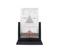 Modello Di Esperimento Galton Board Con Perline In Acciaio Strumento Didattico Per Laboratorio Di Fisica Per Educatori E Studenti