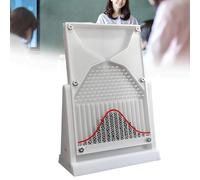 Modello di esperimento Galton Board, modello matematico di distribuzione normale, strumento didattico per laboratorio di fisica 12 * 18 cm, migliora l'apprendimento per l'insegnamento