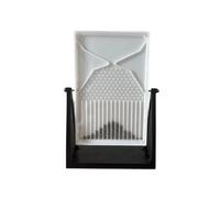 Modello di Esperimento Galton Board,Strumento Efficace per Esperimenti di Legge Statistica,Disponibile in Più Colori,Adatto per L'Apprendimento Delle Probabilità e L'Analisi Fina(Color:Nero e bianco)