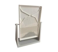 Modello di Esperimento Galton Board,Strumento Efficace per Esperimenti di Legge Statistica,Disponibile in Più Colori,Adatto per L'Apprendimento Delle Probabilità e L'Analisi Fin(Color:Grigio avorio)