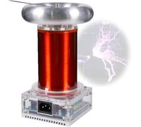 Modello Di Esperimento Scientifico Con Bobina Ad Arco Al Plasma Musicale