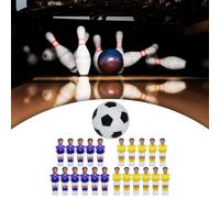 Modello di figura di giocatori di calcio sostitutivi del giocatore di