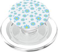 Modello di fiore margherita blu Forget Me Nots floreale PopSockets PopGrip per MagSafe