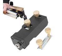 Modello Di Foratura - Localizzatore Di Fori Diritti | Assistente Alesatura Per Mobili | Guida Di Perforazione In Alluminio Per Armadi, Mensole, Strumento Di Allineamento Di Precisione Per Falegnameria