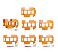 Modello di foratura multifunzionale 3 in 1 per prese e prese a muro (7 × 6 cm A)